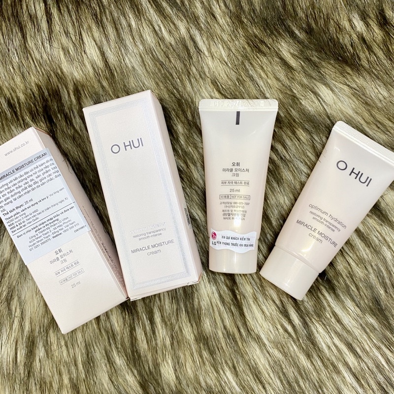 KEM OHUI MIRACLE DƯỠNG ẨM SÁNG DA 25ML 2024