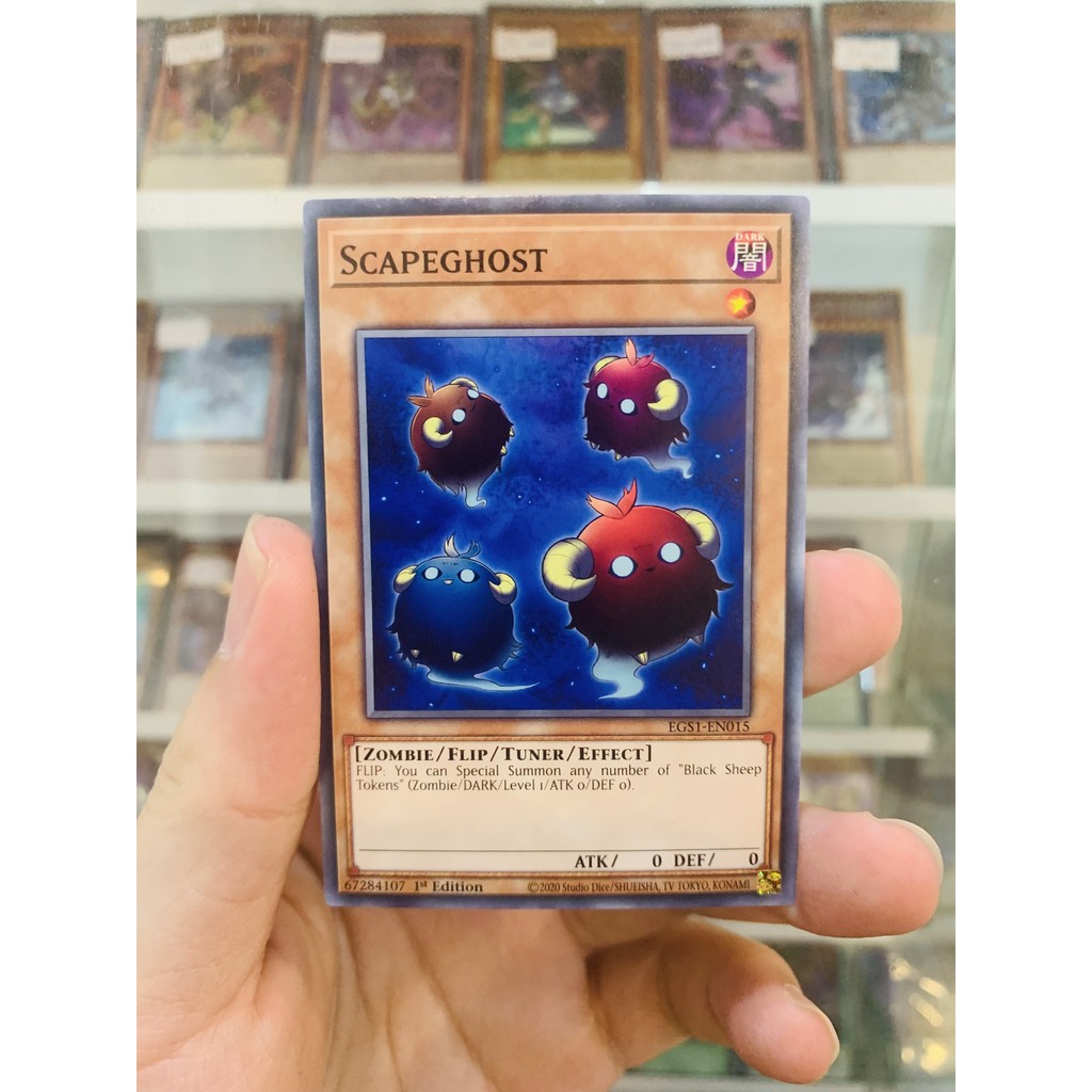 Thẻ Bài YugiOh! Mã EGS1-EN015 - Scapeghost - Common - 1st Edition