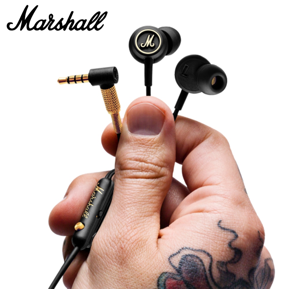 MARSHALL Tai Nghe Nhét Tai Jack 3.5mm Âm Thanh Sống Động