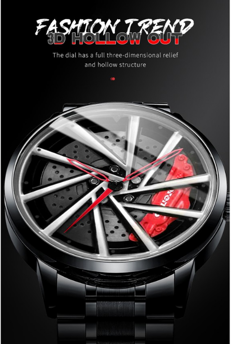 NIBOSI Thương Hiệu Hàng đầu Tùy Chỉnh Vành Xe đồng Hồ Bánh Xe Xoay đồng Hồ Nam Không Thấm Nước Dạ Quang | BigBuy360 - bigbuy360.vn