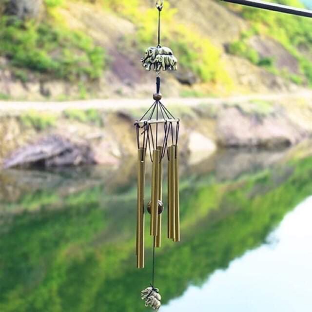 Lannin121089- Chuông gió hình voi 6 thanh