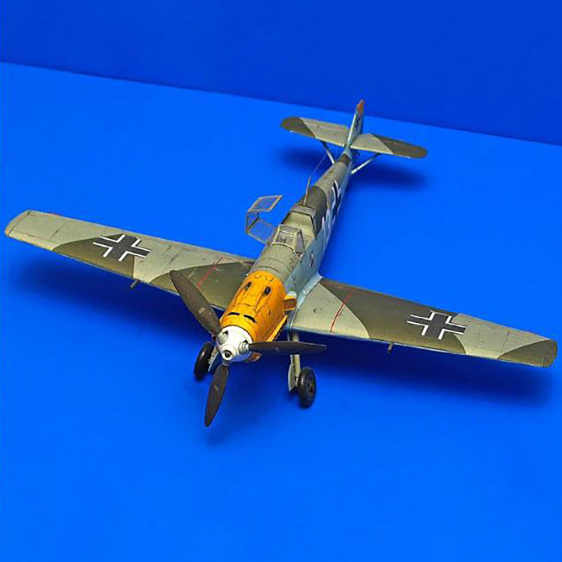 Mô Hình Máy Bay Chiến Đấu 3d Bf-109 E-4 Tỉ Lệ 1: 33