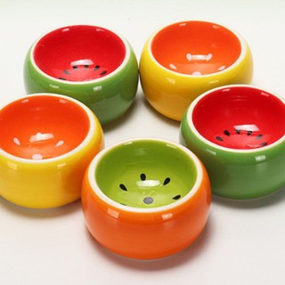 Chén sứ cao cấp đựng thức ăn cho Hamster, Sóc Bông, Sóc Bay Úc, Sóc Đất...