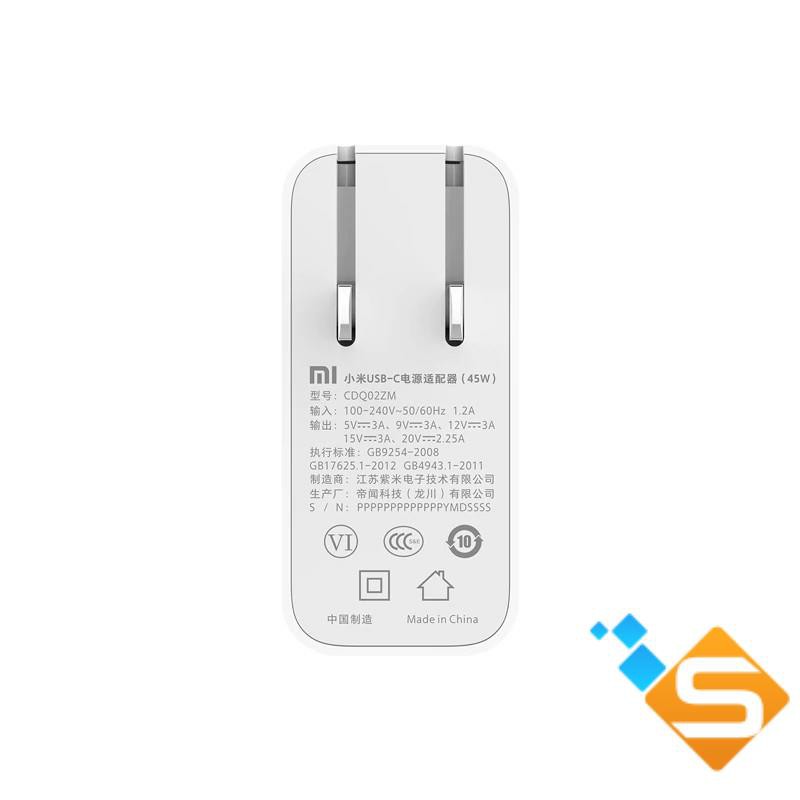 Cốc sạc USB-C đa năng Xiaomi 65W ( cho máy tính bảng & máy tính ) - Bảo hành 1 tháng