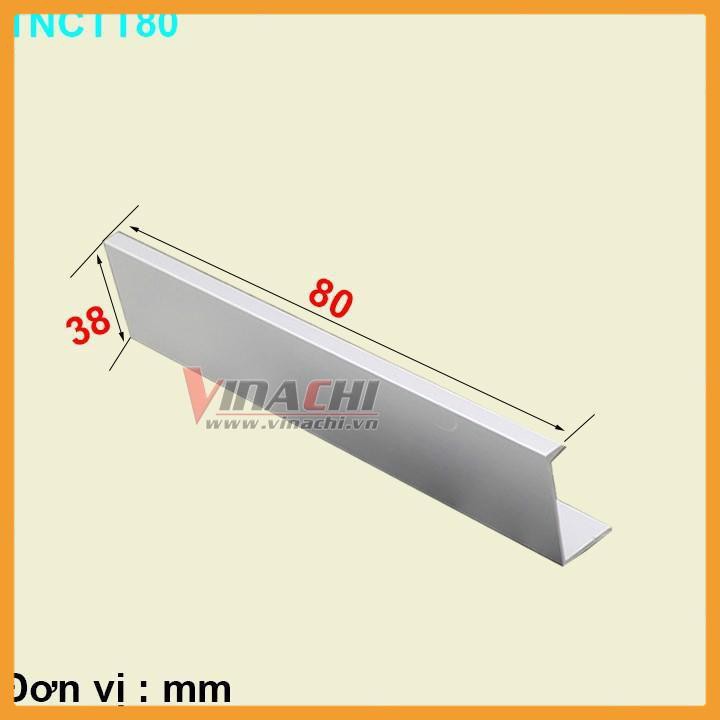 Tay Nắm Cánh Tủ Trắng - Tay Cầm Tủ Gỗ - 1 Cái