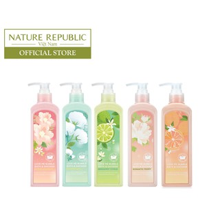 Sữa tắm dạng gel NATURE REPUBLIC Love me Bubble Bath & Nature Shower Gel 400ml