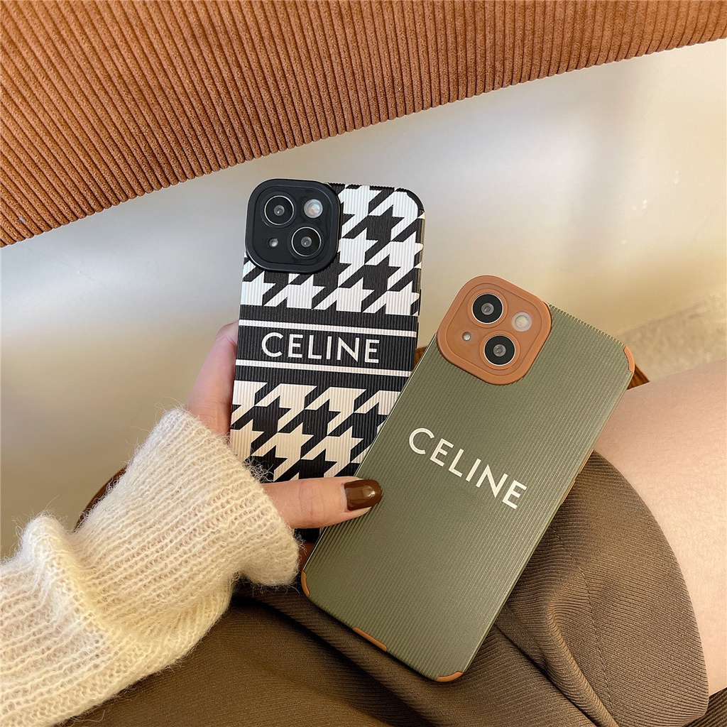 Ốp Điện Thoại Nhựa Cứng Họa Tiết CEL1NE Kiểu Retro Cho iPhone13 12 mini 11 PRO MAX 6/6s 7/8plus SE2 X/XS XR XSMAX #Hg4892