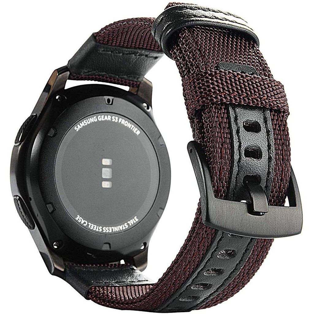 [HÀNG AUTH] Dây đồng hồ 22mm chuẩn quân đội NATO cho Galaxy Watch 46mm, Gear S3