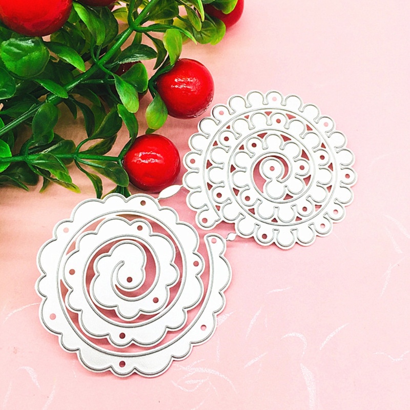 Khuôn Cắt Giấy Kim Loại Hình Hoa Xinh Xắn