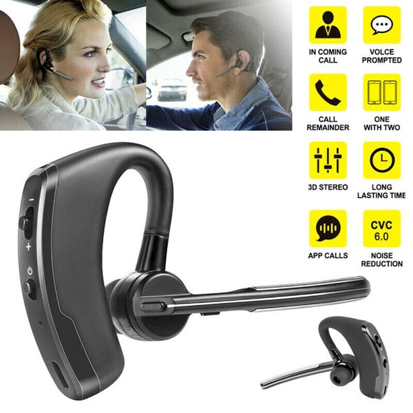 Tai nghe không dây V8 Tai nghe âm thanh nổi dành cho doanh nghiệp Tai nghe đơn có Mic