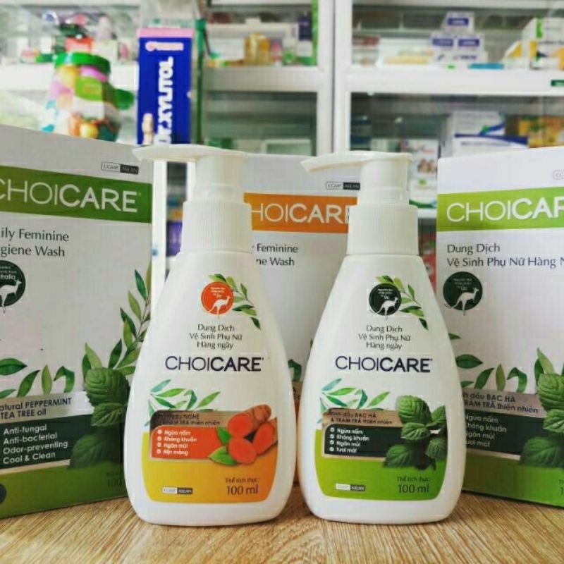 Nước rửa phụ khoa CHOICARE 100ml chính hãng 100%