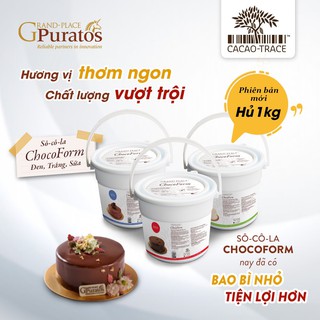 Socola sệt 1kg Grandplace hũ nhỏ siêu tiện lợi