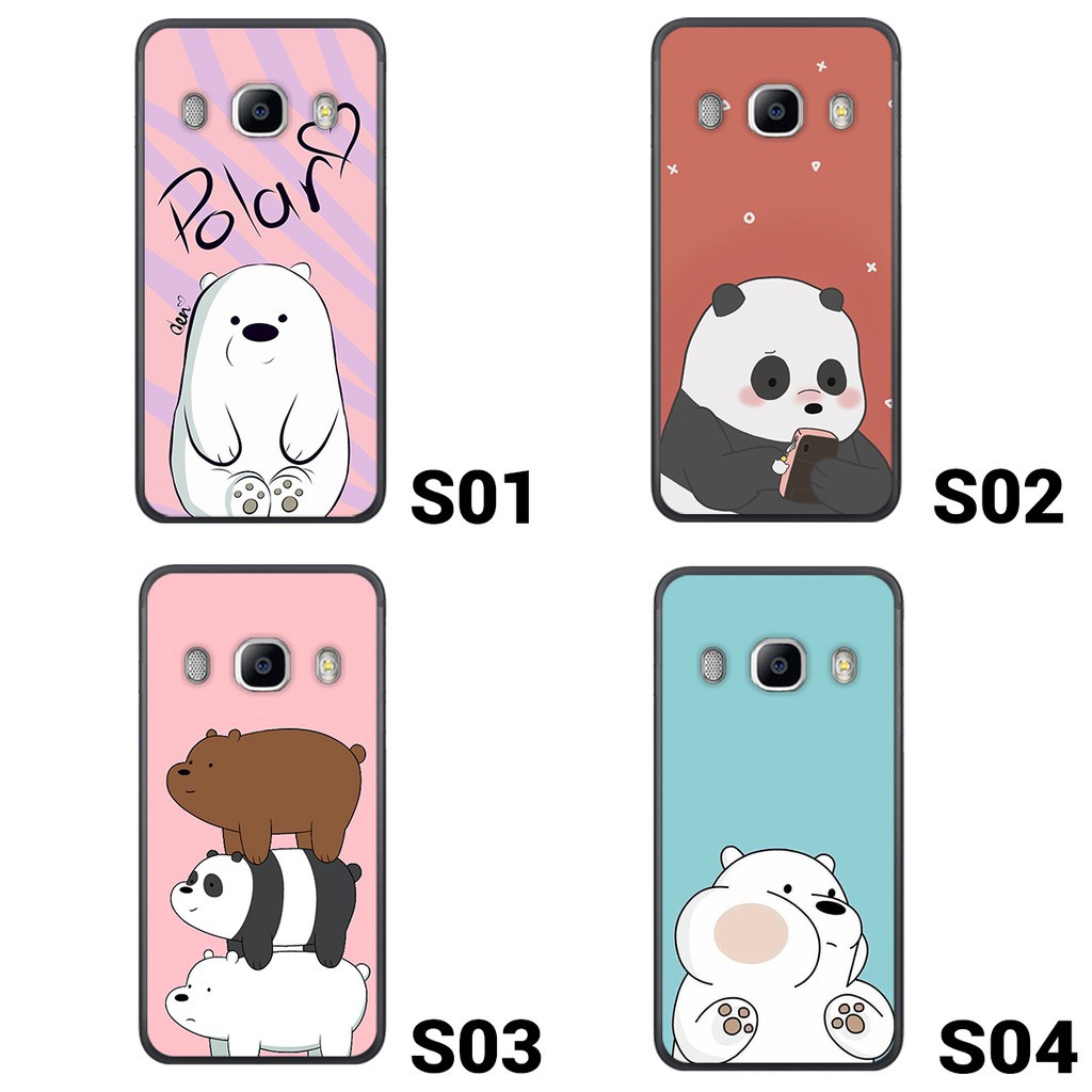 [RẺ VÔ ĐỊCH] ỐP LƯNG SS J2 2016 - J310 - J510 - J710  IN HÌNH WE BARE BEARS - SIÊU BỀN - SIÊU ĐẸP