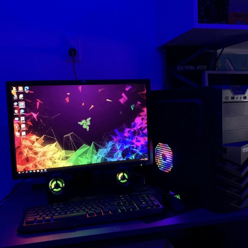 Full bộ Máy tính Chip i3 Card rời màn 24 Inch bao Liên kinh, Fifa, đột kích mượt mà | BigBuy360 - bigbuy360.vn