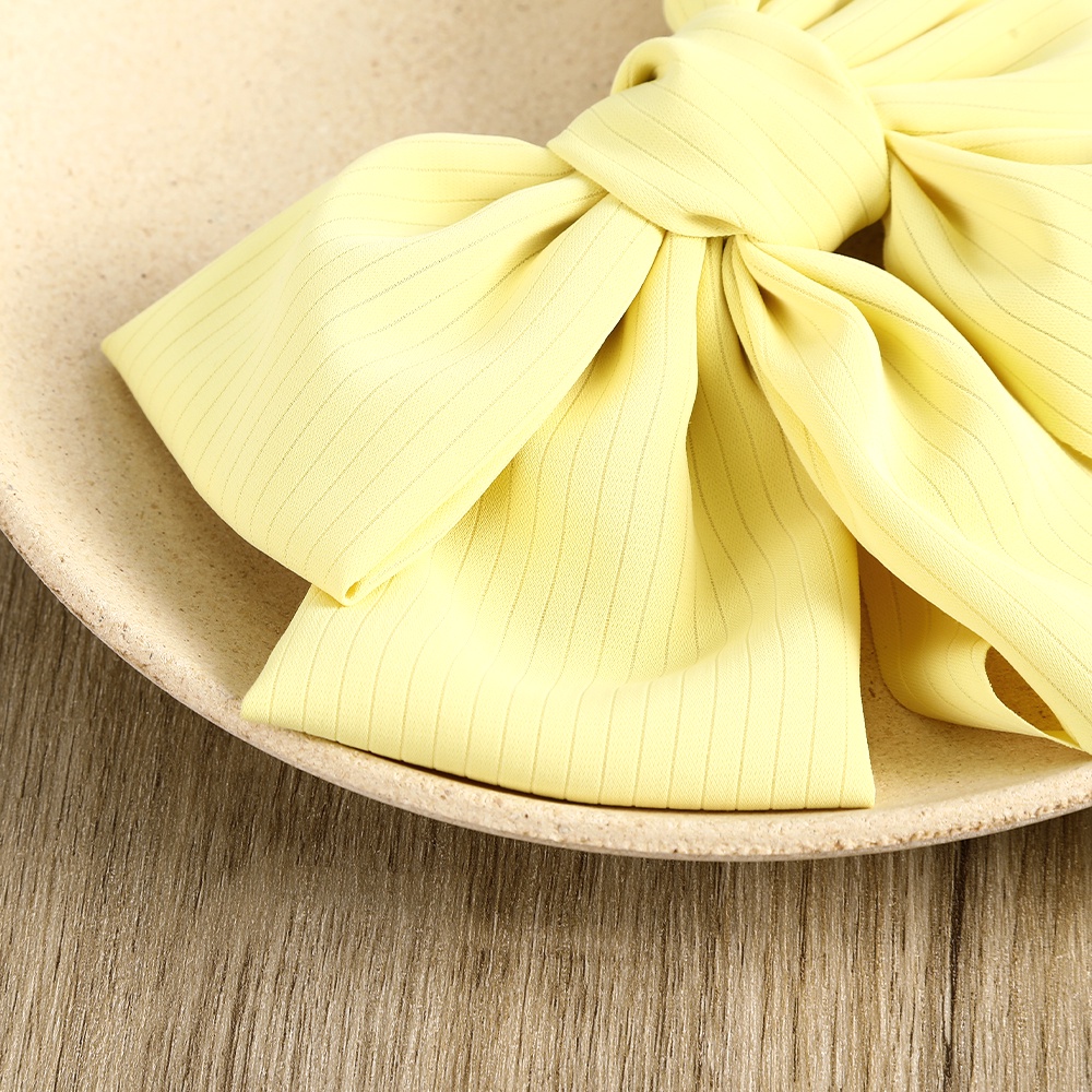 Kẹp Tóc Nơ Vải chiffon Chất Lượng Cao Phong Cách Hàn Quốc Cho Nữ