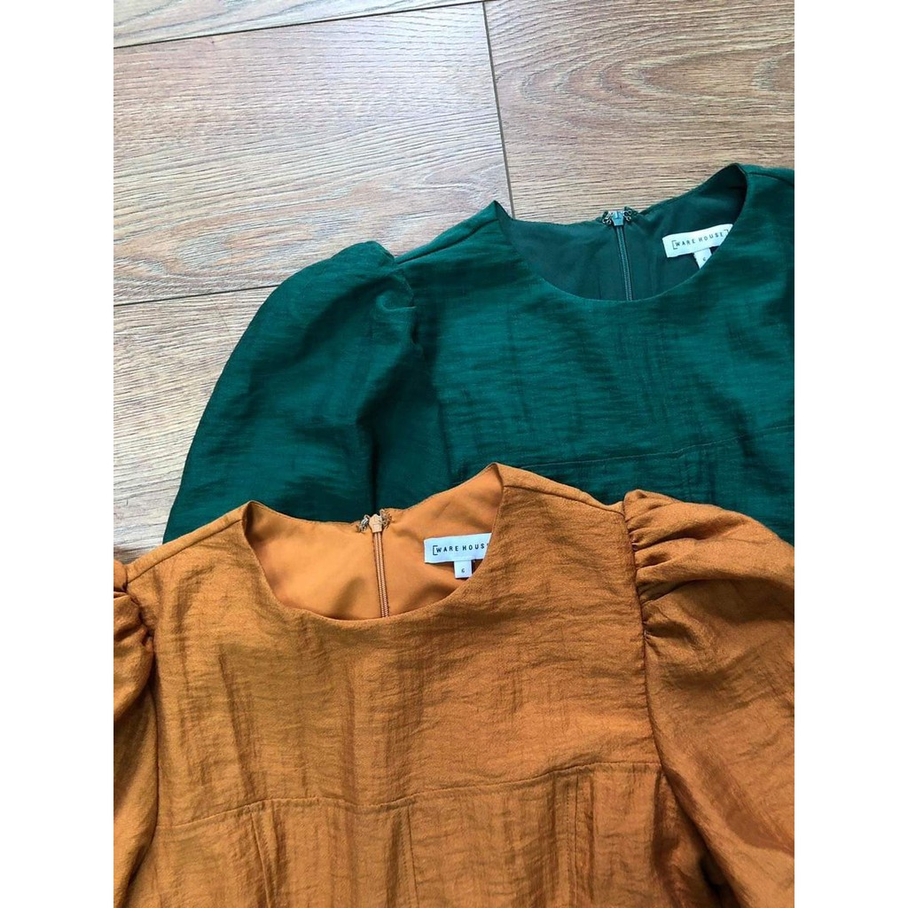 Đầm W@rehouse đũi tơ tầng | BigBuy360 - bigbuy360.vn