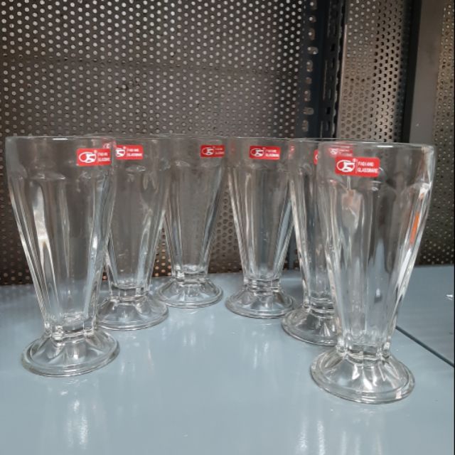 Bộ 6 ly sinh tố thủy tinh