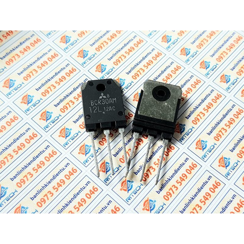 BCR30AM-12L, BCR30AM Triac 30A 400-600V TO-3P