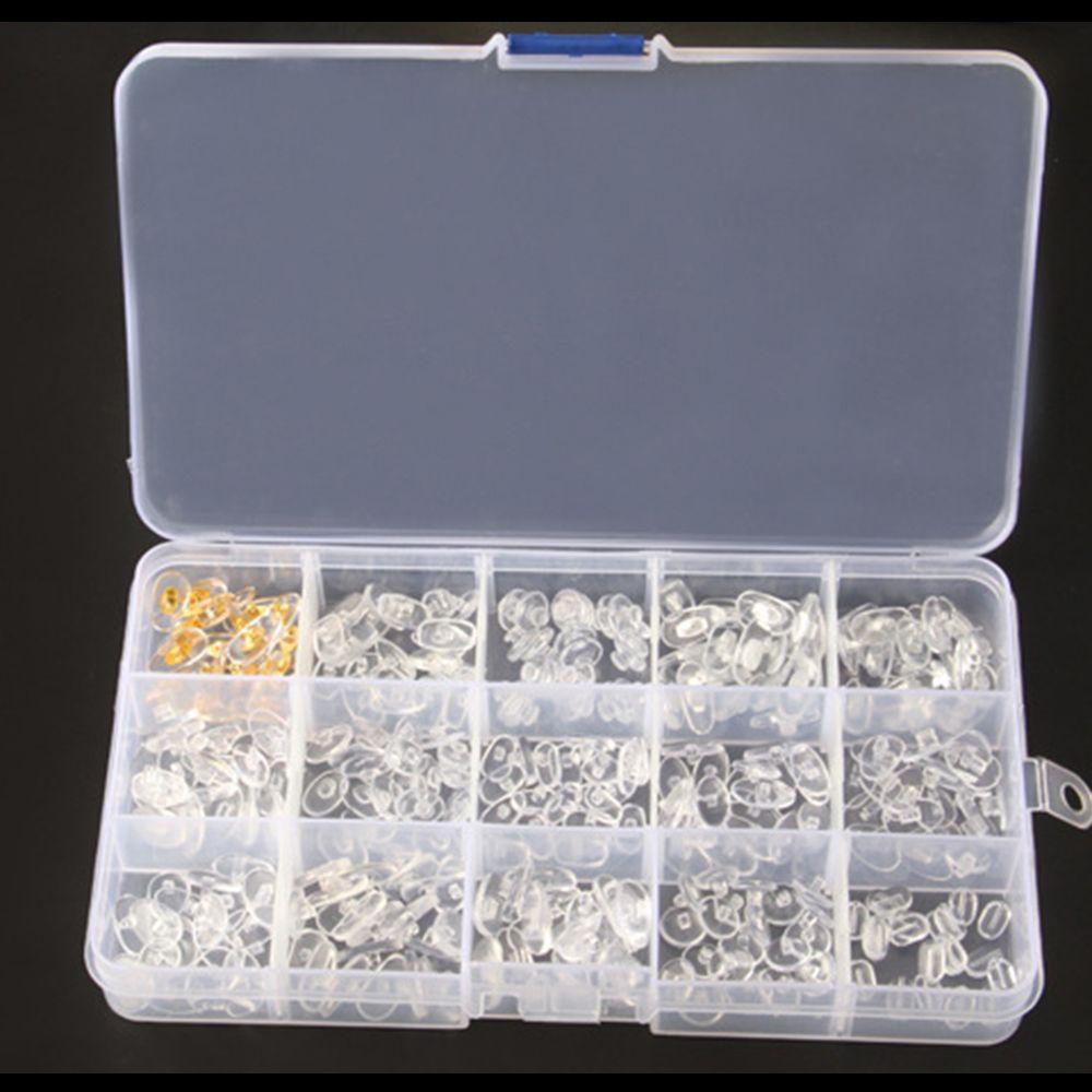 Đệm Mũi Silicone Mini 15 Kiểu Gắn Ốc Vít Chống Trượt Cho Mắt Kính