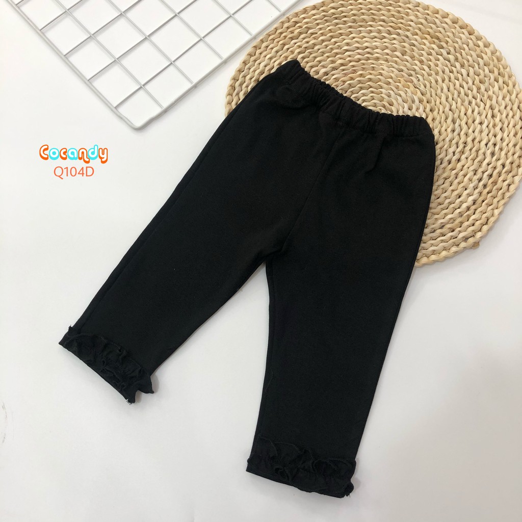 QUẦN LEGGING VIỀN BÈO DỄ THƯƠNG CHO BÉ 6 THÁNG | 1 TUỔI | 2 TUỔI | 3 TUỔI | 4 TUỔI | 5 TUỔI | 6 TUỔI TỪ 7 đến 23 kg