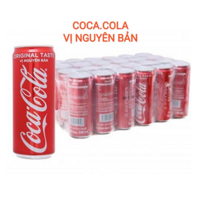 💯Lon coca.cola 330ml