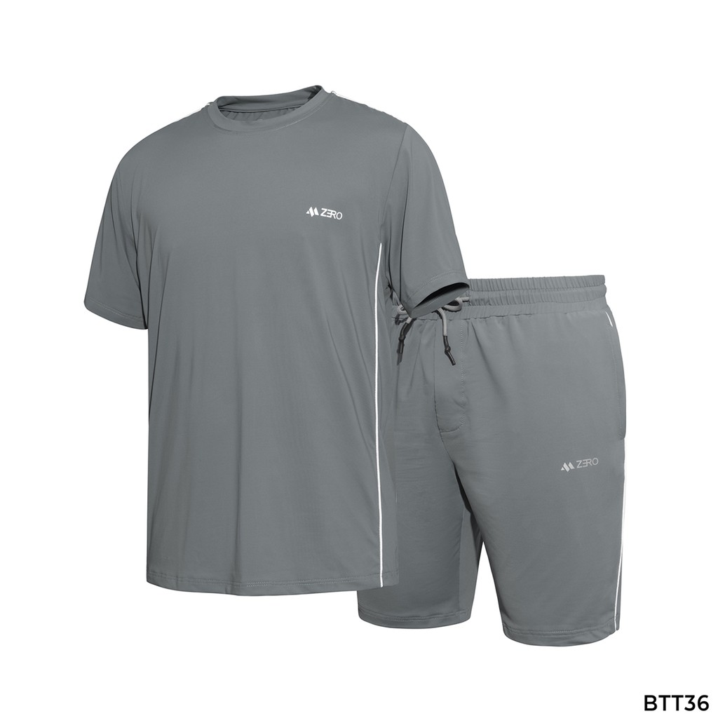 Bộ Mặc Nhà Thể Thao Nam Chất Thun Viền Tay Mùa Hè Phong Cách ZERO | BigBuy360 - bigbuy360.vn