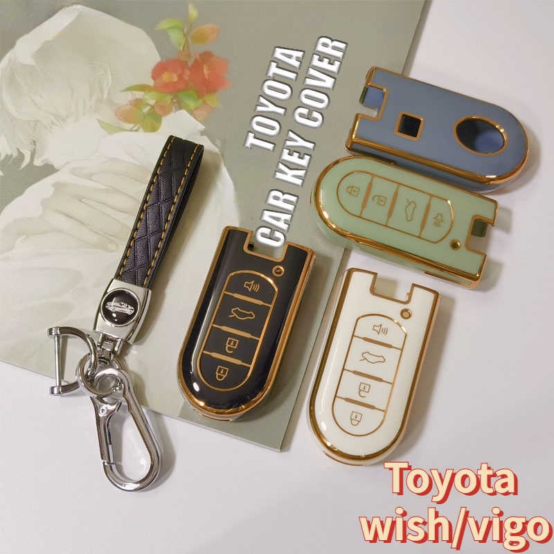 Vỏ Bảo Vệ Chìa Khóa Thông Minh Cho Xe Hơi Toyota Wigo Rush 2019-2022 Toyota 2018 Toyota Wigo Rush 2019-2022 Toyota Tank Passo Roomie Gen 3
