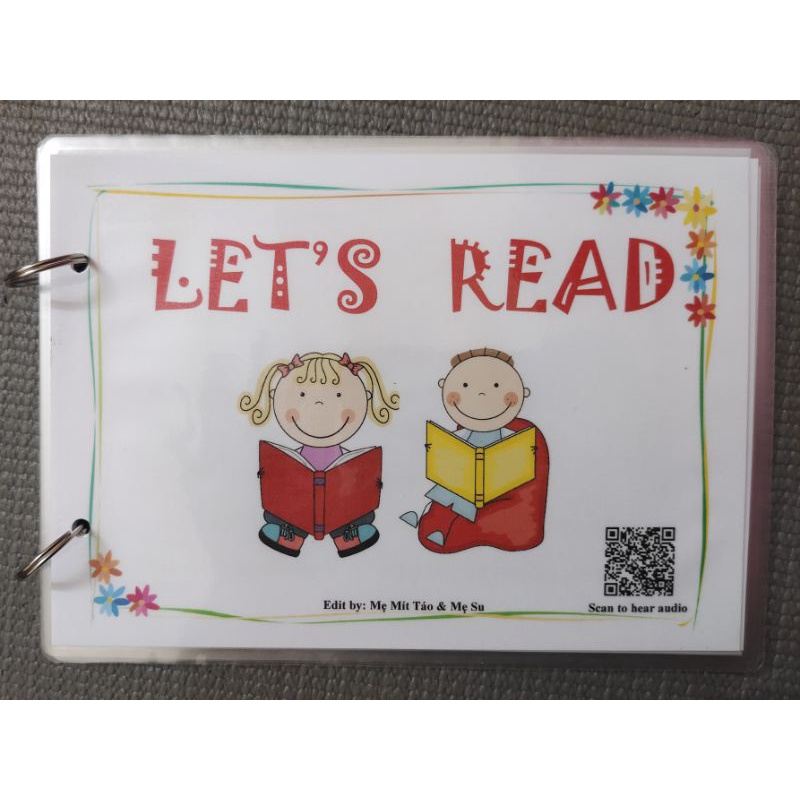 Let's read ép plastic có mã QR quét file nghe