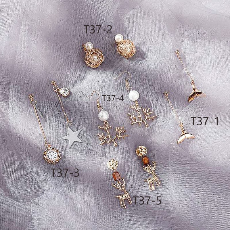 ☆Bộ sưu tập bông tai nữ Hàn Quốc T37☆