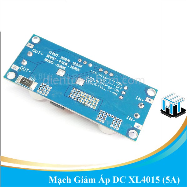 Mạch giảm áp DC XL4015 (5A) có chỉnh dòng và sạc pin Lion | WebRaoVat - webraovat.net.vn