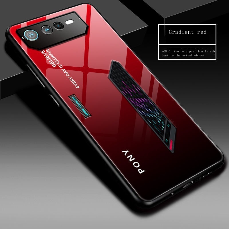 Ốp Điện Thoại Mặt Kính Làm Mát Cho Asus ROG6 Phone ROG6pro Player Country ROG Phone 5 5s