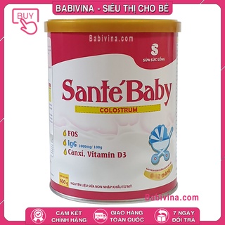 [CHÍNH HÃNG] Sữa Non Sante Baby 400g | Sữa Viện Dinh Dưỡng Việt Nam | (SanteBaby santebaby SantéBaby Santé Baby)