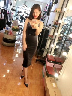 Váy body nhung