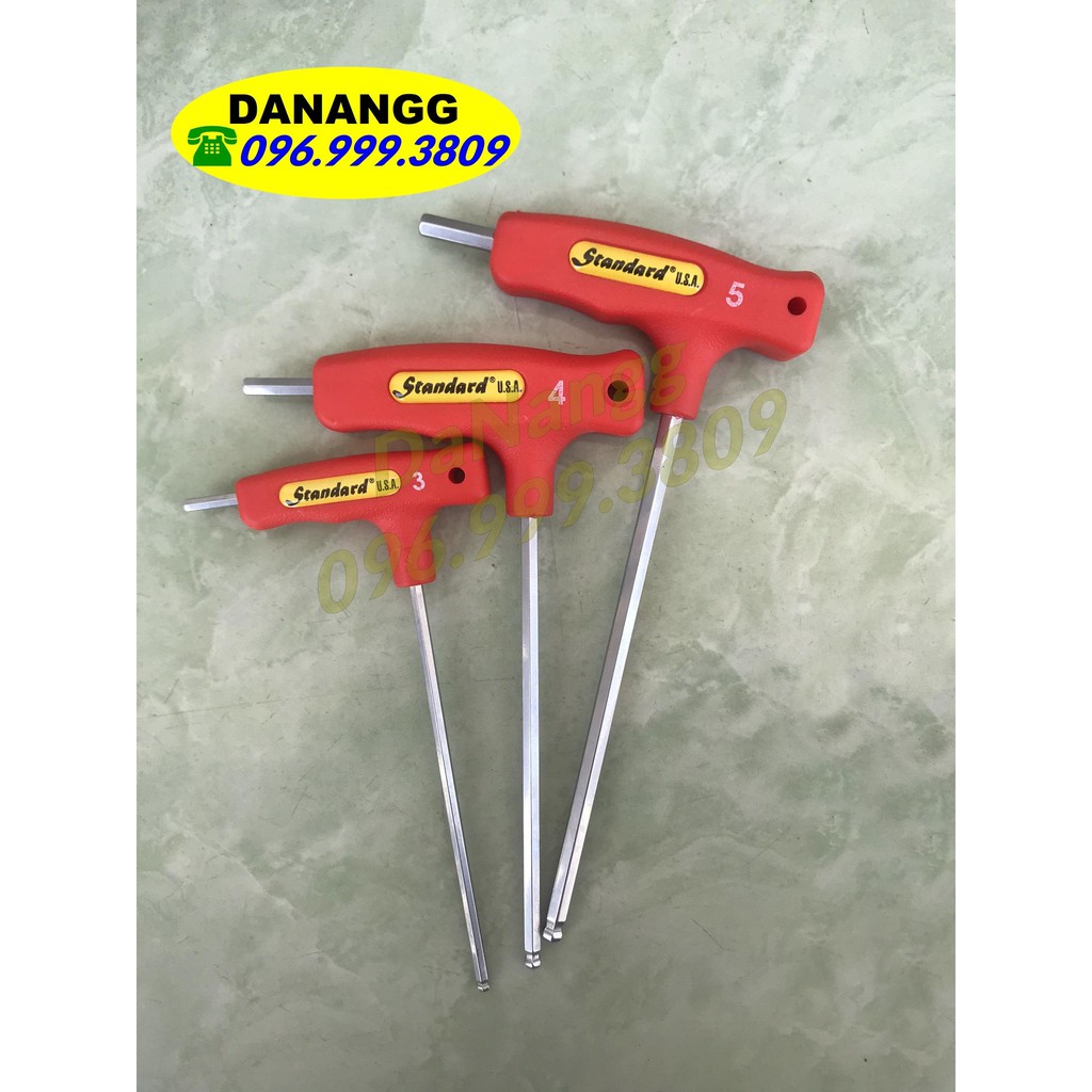 Bộ lục giác chữ Tê 3 cây 3,4,5