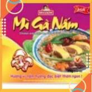 10gói mì ăn liền gà nấm - micoem gói 70g