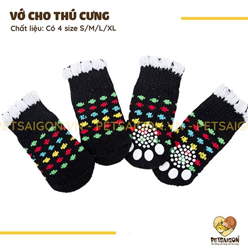 TẤT VỚ CHO THÚ CƯNG (BỘ 4 CHIẾC)