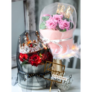 Trang trí vương miện pha lê dk 14cm