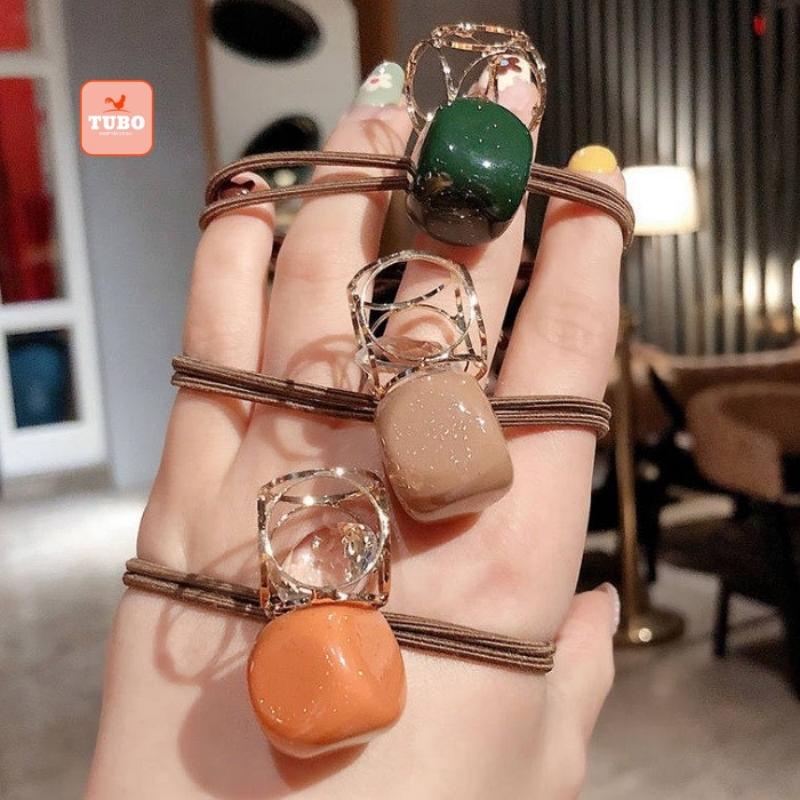Dây buộc tóc đa dạng mẫu mã nhiều màu dễ thương dành cho nữ - Tubo Shop