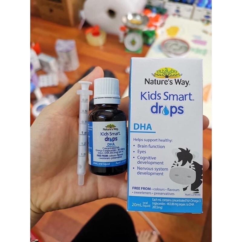 Kids Smart Drops- bổ sung DHA cho bé - Wellstoreuk89