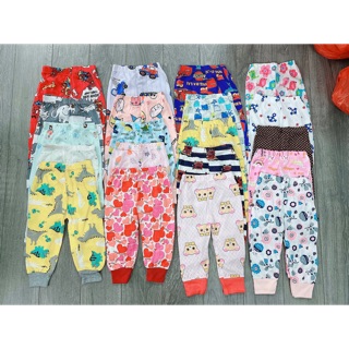 Combo 10 quần chục dài mặc điều hòa cho bé