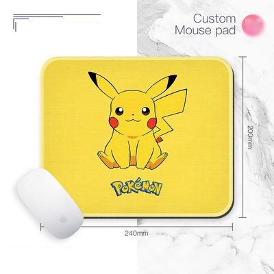 Miếng di chuột in hình PIKACHU KODUCK JIGGLYPUFF SQUIRTLE FUSHIGIDANE anime chibi miếng kê chuột miếng lót chuột