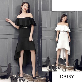 ẢNH THẬT - Đầm dự tiệc Daisy dress / đầm maxi trễ vai - Hàng thiết kế