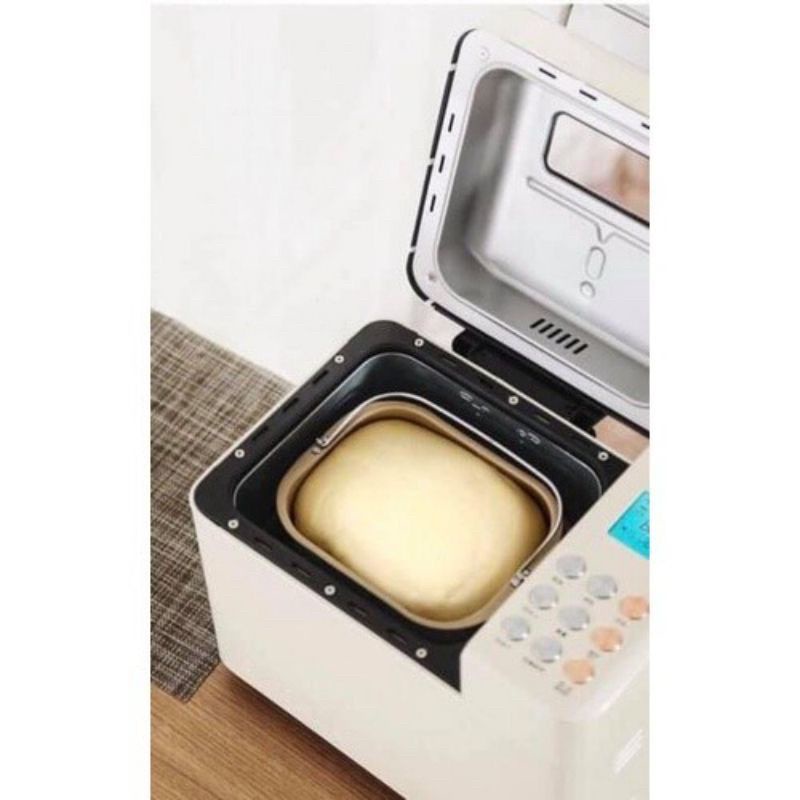 Máy làm bánh mì tự động 3 trong 1 Petrus 8860/8855GR có khay rắc hạt tự động