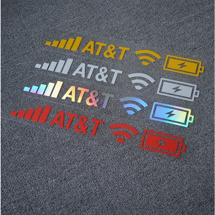 1 Miếng Dán Cảnh Báo Tín Hiệu Wifi Phản Quang Thông Dụng Cho Xe Hơi