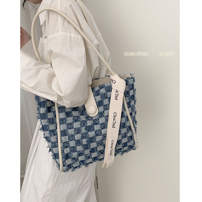 Túi Xách Vải Denim Thời Trang Cho Nữ