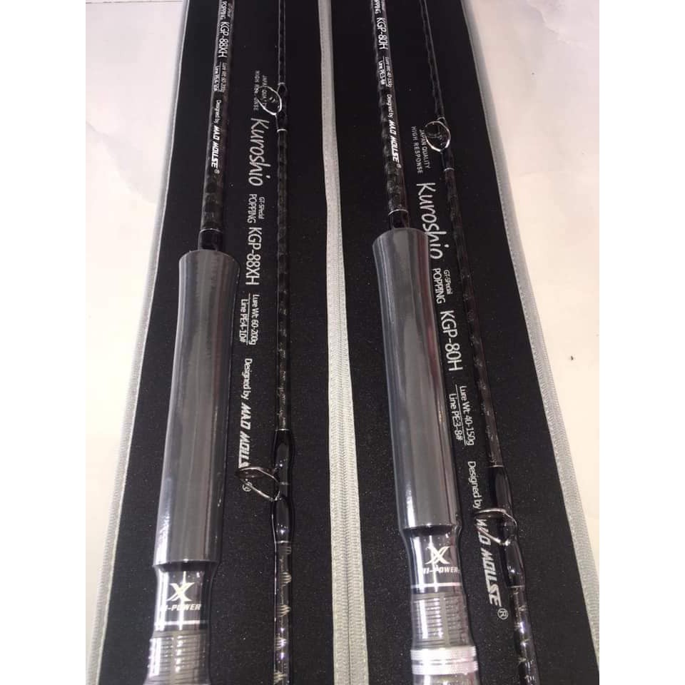 Cần câu Madmouse Popping Kuroshio, câu Lure ghềnh, đánh popping.