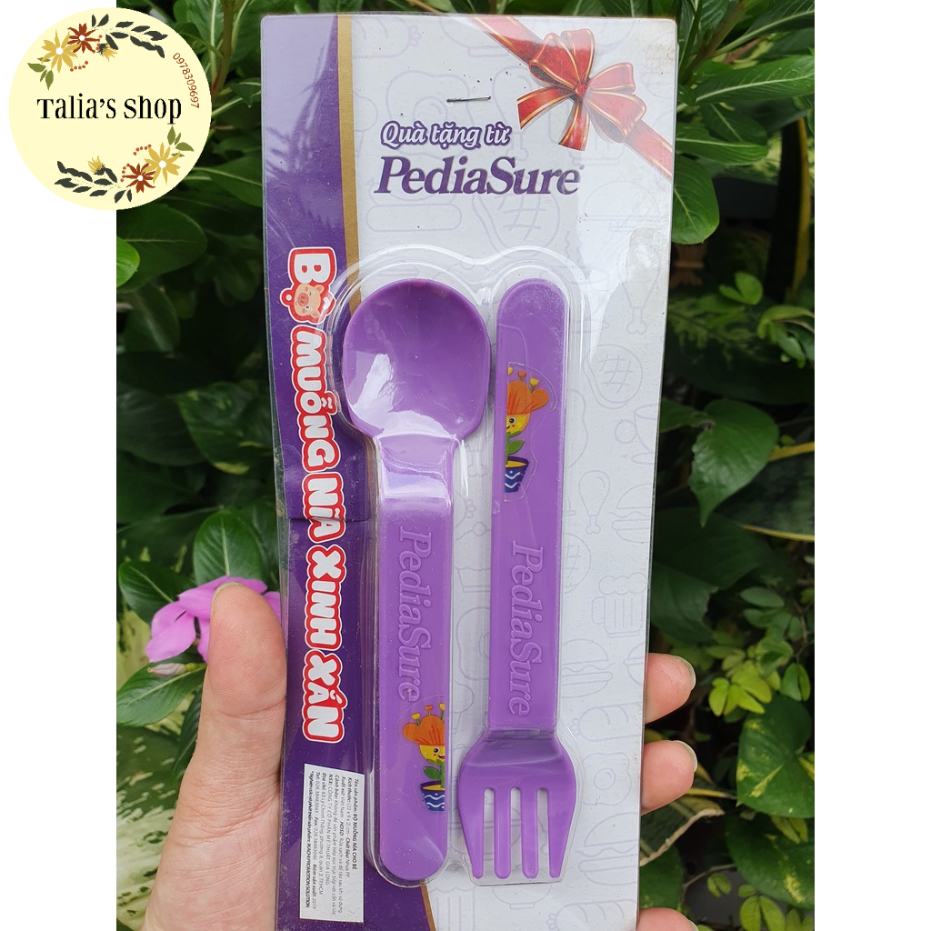 Bộ muỗng nĩa cho bé Pediasure - HÀNG KHUYẾN MÃI