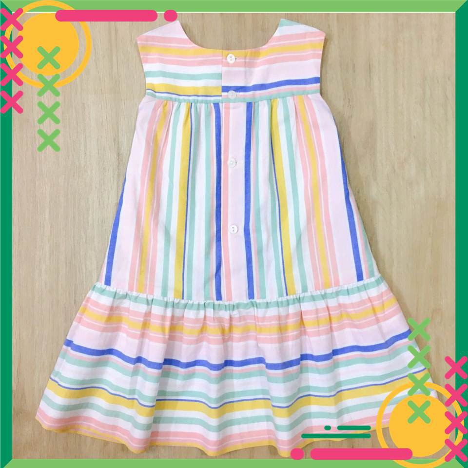 Váy Jam & Jenny kẻ nhiều màu bé gái