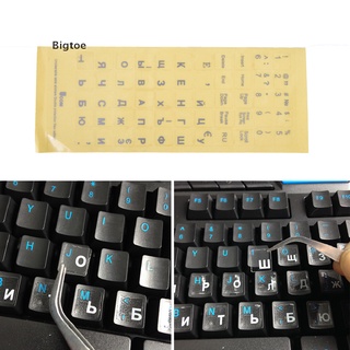 Miếng dán bàn phím trong suốt tiếng nga cho pc notebook