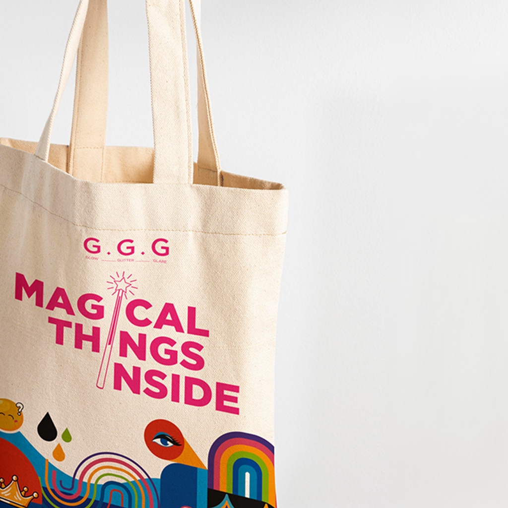 [Phiên bản giới hạn] - MAGIC TOTE GGG - TÚI TOTE VẢI CANVAS THỜI TRANG